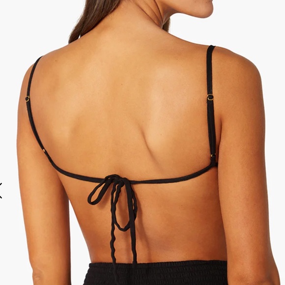 We wore what ruched jersey knit top, SAGE color - Picture 3 of 3